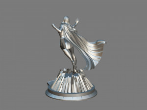 Supergirl 3D Baskı Modeli