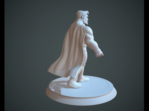 Superman Catoon Style Modello di stampa 3D