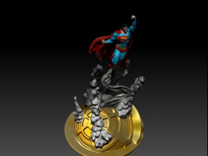 Superman Statues 3D Принт Модель