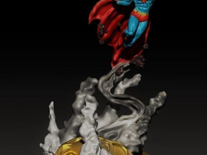 Superman Statues 3D Принт Модель