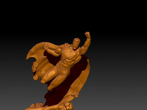 Superman Statues 3D Принт Модель