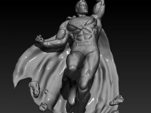 Superman Statues 3D Принт Модель