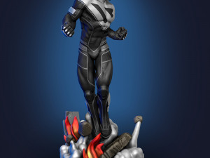 Superman Beyond Fan Art 3D-Druckmodell