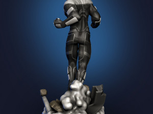 Superman Beyond Fan Art 3D-Druckmodell