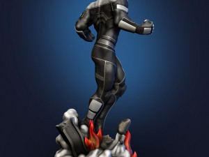 Superman Beyond Fan Art 3D-Druckmodell