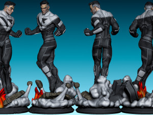 Superman Beyond Fan Art 3D-Druckmodell