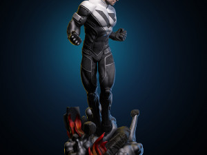 Superman Beyond Fan Art 3D-Druckmodell