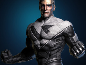 Superman Beyond Fan Art 3D-Druckmodell