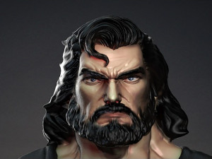 Black Superman 3D Print Model