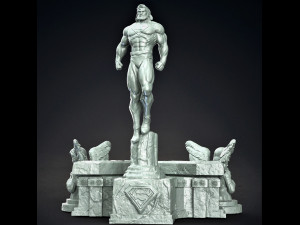 Black Superman 3D Print Model