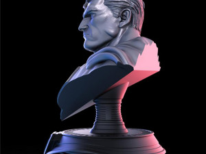 SuperMan Bust 3D Print Model