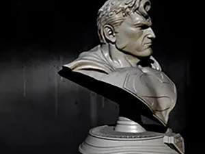 SuperMan Bust 3D Print Model