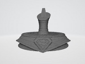 SuperMan Bust 3D Print Model