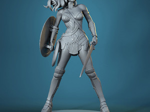 Чудо-жінка 3D Принт Модель