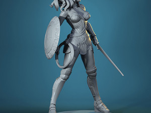 Чудо-жінка 3D Принт Модель