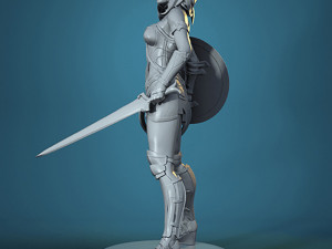 Чудо-жінка 3D Принт Модель