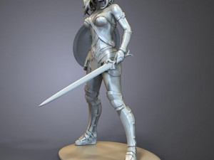 Чудо-жінка 3D Принт Модель