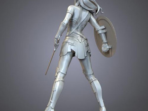 Чудо-жінка 3D Принт Модель