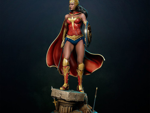 Wonder Woman Modèles 3D en vedette