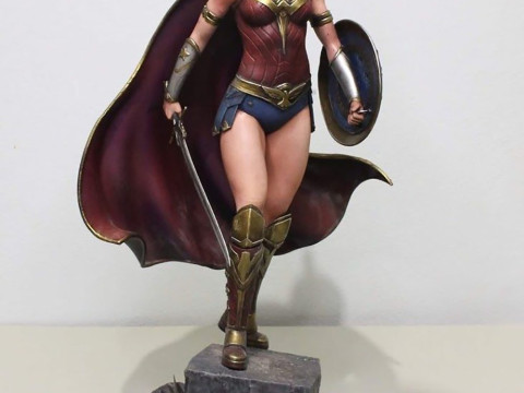 Wonder Woman Modèles 3D en vedette