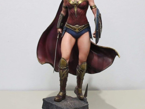 Wonder Woman Modèles 3D en vedette