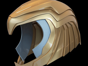Wonder Woman Golden Eagle Helmet 3D Baskı Modeli