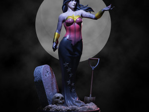 Wonder Woman Halloween 3D Print Model