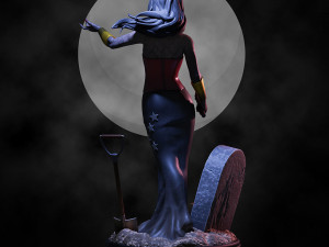 Wonder Woman Halloween 3D Print Model