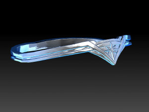 Wonder Woman Tiara Gal Gadot 3D प्रिंट मॉडल