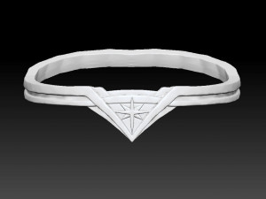 Wonder Woman Tiara Gal Gadot 3D प्रिंट मॉडल