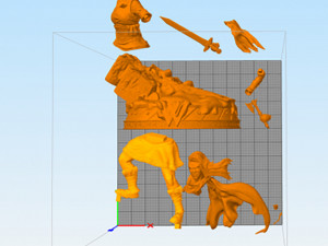 Wonder Woman Viking 3D Принт Модель
