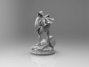 Wonder Woman Viking 3D Принт Модель