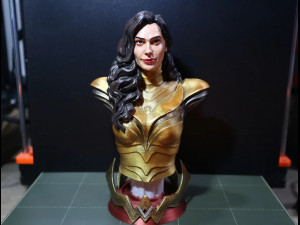 Wonder Woman 1984 Bust 3D Print Model