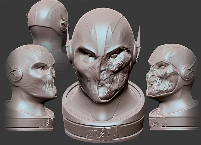 Zoom Bust 3D प्रिंट मॉडल .c4d .max .obj .3ds .fbx .stl .blend 