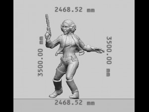 Commander Cinnabon 3D-Druckmodell