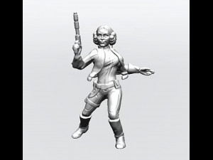 Commander Cinnabon 3D-Druckmodell