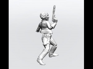 Commander Cinnabon 3D-Druckmodell