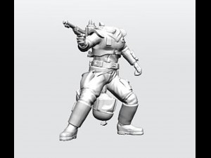 Conceptual Hunter Modello di stampa 3D