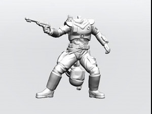 Conceptual Hunter Modello di stampa 3D