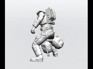 Conceptual Hunter Modello di stampa 3D