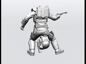Conceptual Hunter Modello di stampa 3D