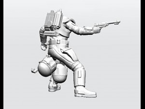 Conceptual Hunter Modello di stampa 3D