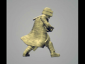Dark Warrior Blaster 3D Print Model