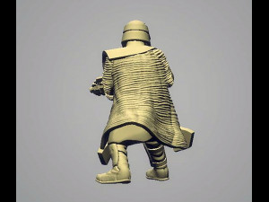 Dark Warrior Blaster 3D Print Model