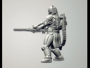 Iron Mando 3Dプリントモデル