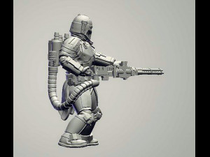 Iron Mando 3Dプリントモデル