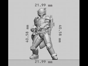 Iron Mando 3Dプリントモデル