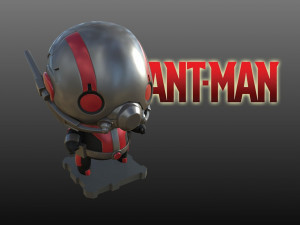Ant Man Chibi 3D प्रिंट मॉडल