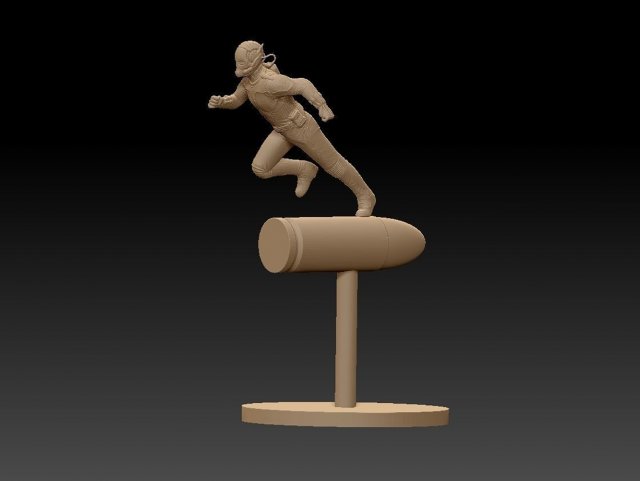Antman Bullet 3D Принт Модель .c4d .max .obj .3ds .fbx .stl .blend