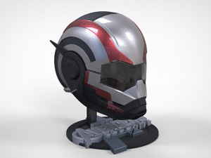 Ant Man Endgame Helmet Modèles 3D en vedette